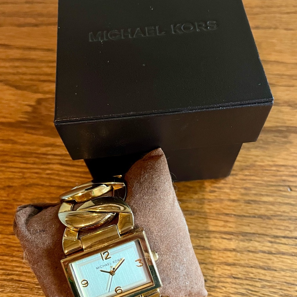 Michael Kors Gold Chain Link Watch